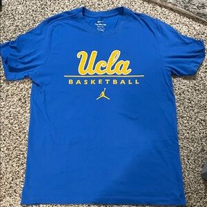 Jordan UCLA Basketball Men’s Blue T-Shirt Size Medium